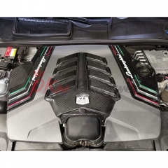 Dry Carbon Fiber Engine Panels Cover For Lamborghini URUS 2018-2022