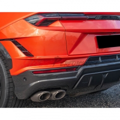 Performante Style Dry Carbon Fiber Rear Diffuser Set For Lamborghini URUS S 2023-2025