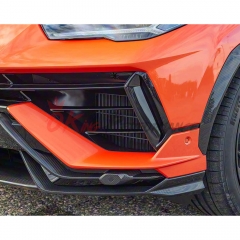 Performante Style Dry Carbon Fiber Front Lip & Front Bumper Trim For Lamborghini URUS S 2023-2025