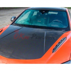 OEM Style Dry Carbon Fiber Hood Vents For Lamborghini URUS S & Performante 2023-2025