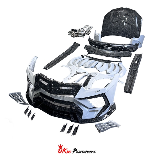 Mansory V2 Venatus Style Dry Carbon Fiber With Portion Primer Body Kit For Lamborghini URUS & S & Performante 2018-2025