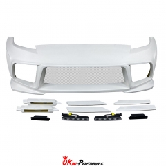Weber Sport Zenit Line Style FiberGlass (frp) Front Bumper (With DRL) For Nissan 370Z Z34 2008-2019