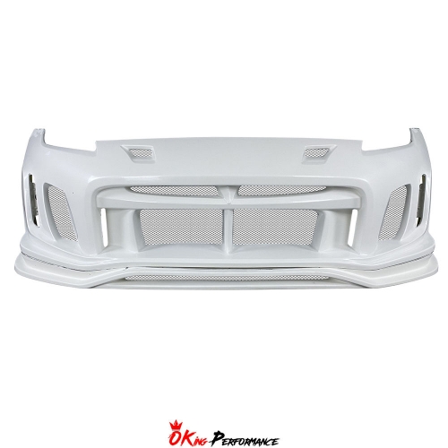 Varis Arising II Style Glass Fiber Front Bumper For Nissan 370Z Z34 2008-2019