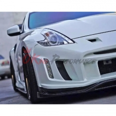 Varis Arising II Style Glass Fiber Front Bumper For Nissan 370Z Z34 2008-2019