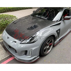 Varis Arising II Style Glass Fiber Fender (Fit With Varis Front Bumper) For Nissan 370Z Z34 2008-2019