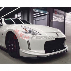 Varis Style Glass Fiber Front Lip For Nissan 370Z Z34 2012-2019