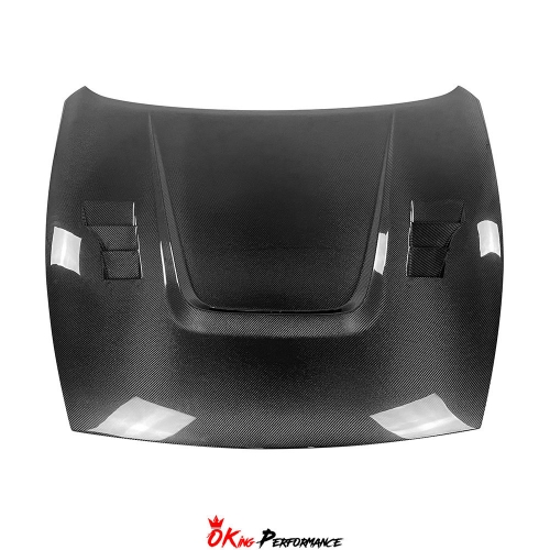 Vented Style Carbon Fiber Hood For Nissan 370Z Z34 2008-2019