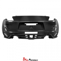 Varis Arising II Style Carbon Fiber Rear Bumper For Nissan 370Z Z34 2008-2019