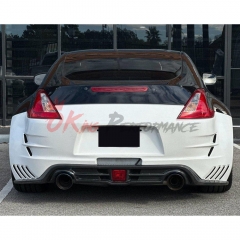 Varis Arising II Style Carbon Fiber Rear Bumper For Nissan 370Z Z34 2008-2019
