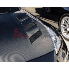 Amuse Style Carbon Fiber Hood For Nissan 370Z Z34 2008-2019