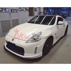 Varis Style Half Carbon Fiber Front Lip For Nissan 370Z Z34 2012-2019