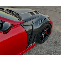 Vented V3 Style Carbon Fiber Fender For Nissan 370Z Z34 2008-2019