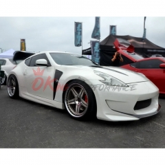 Amuse Style Glass Fiber Side Skirt For Nissan 370Z Z34 2008-2019