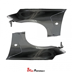 Vented V1 Style Carbon Fiber Fender For Nissan 370Z Z34 2008-2019
