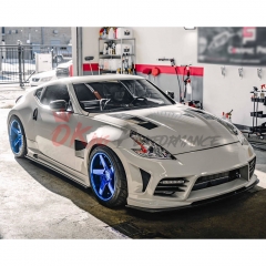 Webersport Zenit Line Style Carbon Fiber Front Lip For Nissan 370Z Z34 2008-2019 Webersport Front Bumper Only