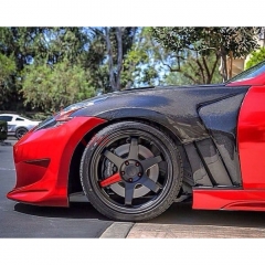 Vented V1 Style Carbon Fiber Fender For Nissan 370Z Z34 2008-2019