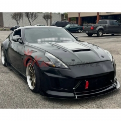 CMST Transparent Window Style Carbon Fiber Hood For Nissan 370Z Z34 2008-2019