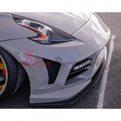 Webersport Zenit Line Style Carbon Fiber Front Lip For Nissan 370Z Z34 2008-2019 Webersport Front Bumper Only