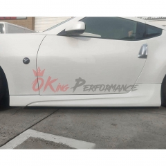 Amuse Style Glass Fiber Side Skirt For Nissan 370Z Z34 2008-2019