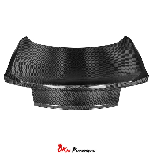 Ducktail Style Carbon Fiber Rear Trunk Boot Lid For Ford Mustang Gen6 S550.1 S550.2 2015-2023