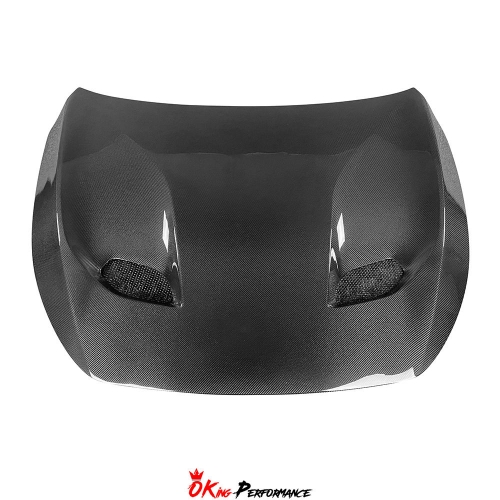 Vented Style Carbon Fiber Hood For Infiniti Q60 2016-2022