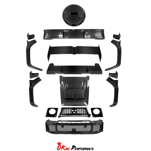 W465 Brabx G800 Style Dry Carbon Fiber Body Kit For Mercedes Benz G-Class W465 G63 AMG W465 G500 G450 G550 G580 2024-ON