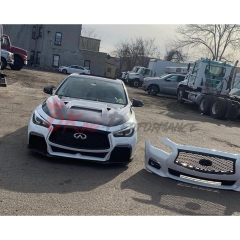 Oking Style Carbon Fiber Hood For Infiniti Q50 2013-2024