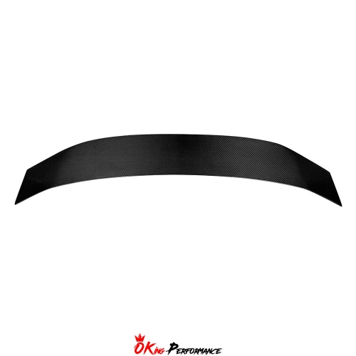 Mansory Style Dry Carbon Fiber Rear Spoiler Wing For Bentley Continental GT 2018-2024