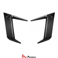 TopCar Style Dry Carbon Fiber Fender Trim Cover For Mercedes Benz G Class W464 AMG G63 2018-2020