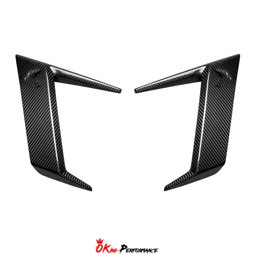 TopCar Style Dry Carbon Fiber Fender Trim Cover For Mercedes Benz G Class W464 AMG G63 2018-2020