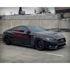 Vented V2 Style Carbon Fiber Fender For Infiniti Q60 2016-2022