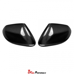 Mansory Style Dry Carbon Fiber Mirror Cover For Lamborghini URUS 2018-2022