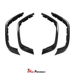 Dry Carbon Fiber Fender Extension Wheels Flares For Mercedes Benz G Class W464 G63 2019-2022