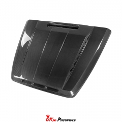 TopCar Style Dry Carbon Fiber Hood For Mercedes Benz G Class W464 G500 AMG G63 2018-2024