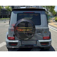 Mansory Style Dry Carbon Fiber Roof Spoiler For Mercedes Benz G Class W464 G500 AMG G63 2018-2024