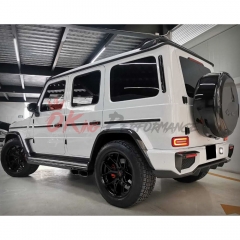 TopCar Style Dry Carbon Fiber Rear Roof Spoiler For Mercedes Benz G Class W464 AMG G63 2018-2024