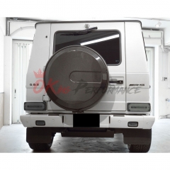 OEM Style Dry Carbon Fiber Wheel Spare Tire Cover For Mercedes Benz G Class W464 G500 AMG G63 2018-2024
