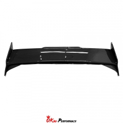 Topcar V2 Style Dry Carbon Fiber Rear Roof Spoiler For Mercedes Benz G Class W464 G500 AMG G63 2018-2024