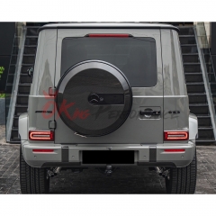 OEM Style Dry Carbon Fiber Wheel Spare Tire Cover For Mercedes Benz G Class W464 G500 AMG G63 2018-2024