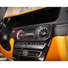 Dry Carbon Fiber Interiors Kits AC Vents Panels For Mercedes Benz G Class W464 AMG G63 G500 2018-2024