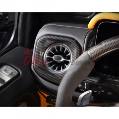 Dry Carbon Fiber Interiors Kits AC Vents Panels For Mercedes Benz G Class W464 AMG G63 G500 2018-2024