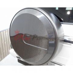 OEM Style Dry Carbon Fiber Wheel Spare Tire Cover For Mercedes Benz G Class W464 G500 AMG G63 2018-2024
