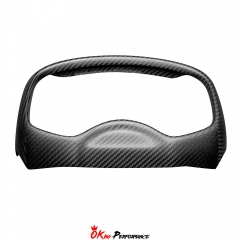 OEM Style Dry Carbon Fiber Interiors Dashboard Instrument Surround Panel Cover For McLaren 570S 540C 600LT 2015-2020