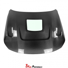 CMST Style Transparent Glass Carbon Fiber Engine Hood For BMW G87 M2 2023