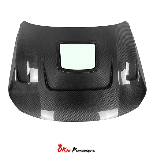 CMST Style Transparent Glass Carbon Fiber Engine Hood For BMW G87 M2 2023