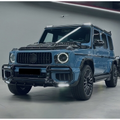 TopCar Style Dry Carbon Fiber Fender Wheel Flares For Mercedes Benz G-Class W465 G63 AMG 2024-ON