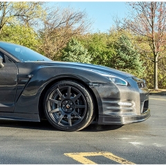 OEM Style Carbon Fiber Front Lip For Nissan R35 GTR 2012-2016