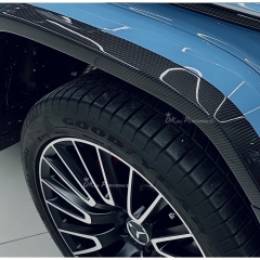 TopCar Style Dry Carbon Fiber Fender Wheel Flares For Mercedes Benz G-Class W465 G63 AMG 2024-ON