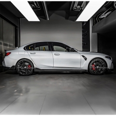 OEM Style Dry Carbon Fiber Wheel Arch Trim For BMW G80 G81 M3 2020-2024