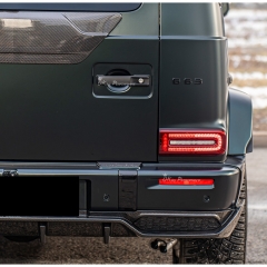 TopCar Style Dry Carbon Fiber Rear Diffuser Lip For Mercedes Benz G-Class W465 G63 AMG 2024-ON